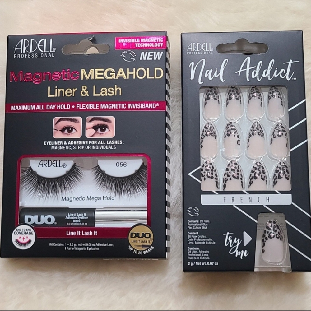 Ardell nails and lashes combo